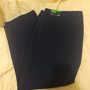 Navy Blue Crops with Secret Support